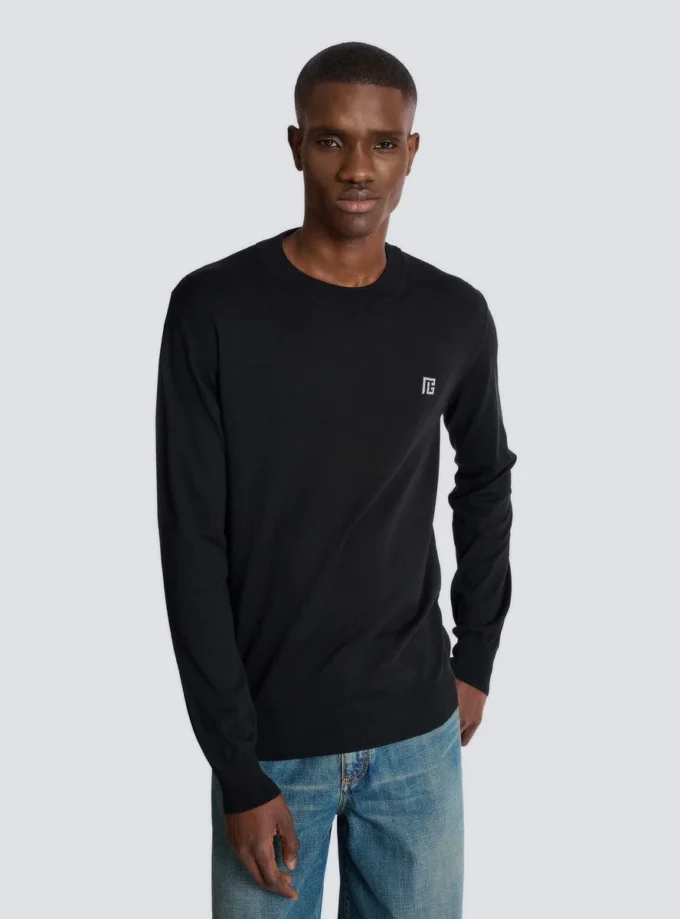 Feiner Pullover aus Seide und Baumwolle