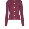 Feinstrick-Strickjacke mit Knöpfen Feinstrick-Strickjacke mit Knöpfen