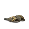 Flache Monogramm-Jacquard-Sandalen „Anthem“ Flache Monogramm-Jacquard-Sandalen „Anthem“