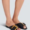 Flache Sandalen aus Kalbsleder von Anthem Flache Sandalen aus Kalbsleder von Anthem