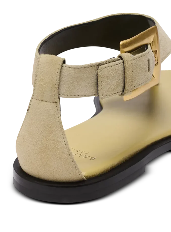 Flache Zehensandalen Anthem aus Wildleder Flache Zehensandalen Anthem aus Wildleder
