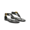 Flache Zehenstegsandalen „Anthem” aus Lammleder Flache Zehenstegsandalen „Anthem” aus Lammleder