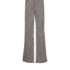 Fließende Hose mit Monogramm