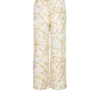 Fließende Seidenhose mit Balmain-Kettenmuster Fließende Seidenhose mit Balmain-Kettenmuster