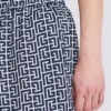 Fließende Shorts mit Monogramm Fließende Shorts mit Monogramm