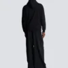 Flocked Balmain College Hoodie Flocked Balmain College Hoodie