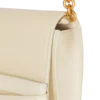 Geknitterte Lederbrieftasche mit Shuffle-Kette Geknitterte Lederbrieftasche mit Shuffle-Kette