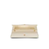 Geknitterte Lederbrieftasche mit Shuffle-Kette Geknitterte Lederbrieftasche mit Shuffle-Kette