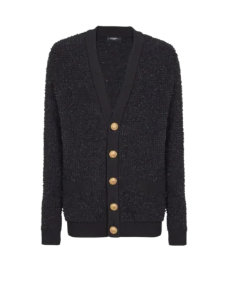 Geknöpfte Strickjacke