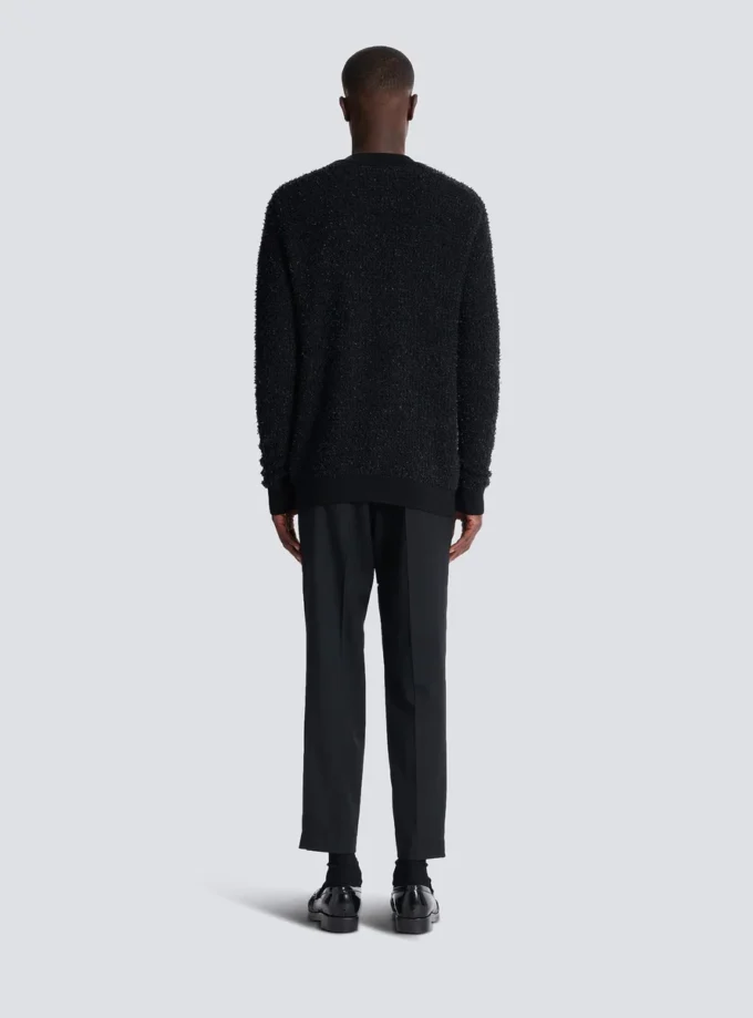 Geknöpfte Strickjacke