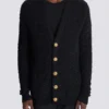 Geknöpfte Strickjacke