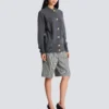 Geknöpfte Strickjacke aus Öko-Kaschmir Geknöpfte Strickjacke aus Öko-Kaschmir