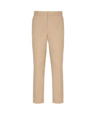 Gerade geschnittene Canvas-Hose Gerade geschnittene Canvas-Hose