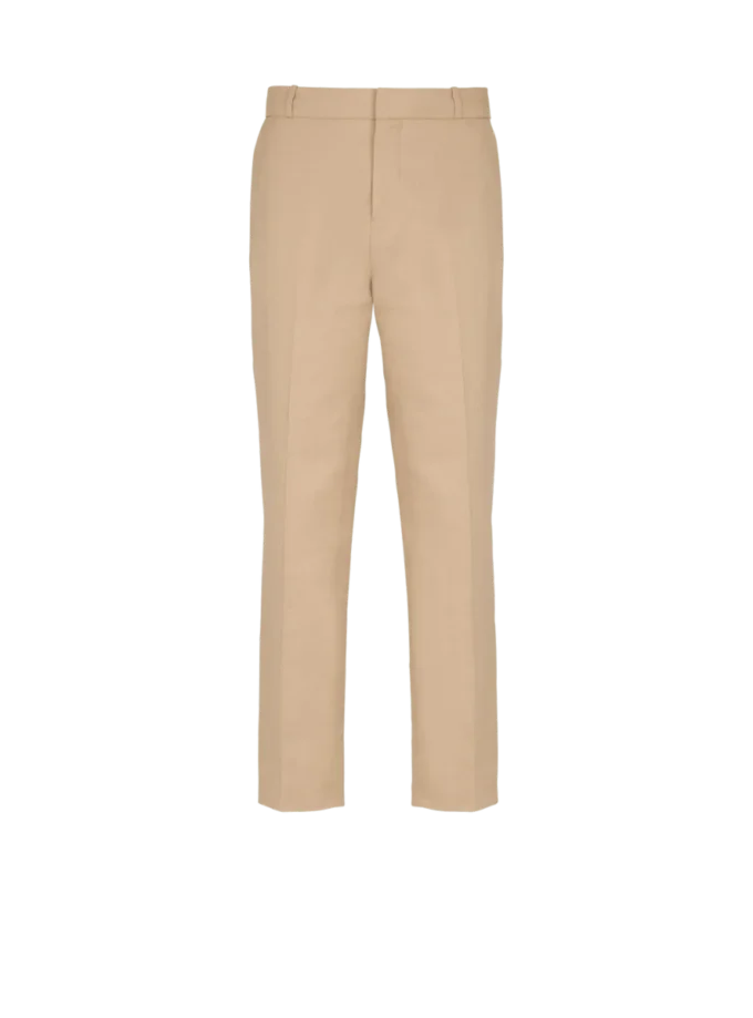 Gerade geschnittene Canvas-Hose Gerade geschnittene Canvas-Hose