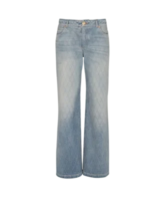 Gerade geschnittene Jeans aus Diamond-Denim