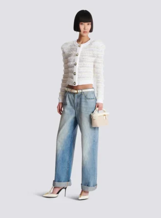 Gerade geschnittene Jeans aus Diamond-Denim