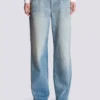 Gerade geschnittene Jeans aus Diamond-Denim Gerade geschnittene Jeans aus Diamond-Denim