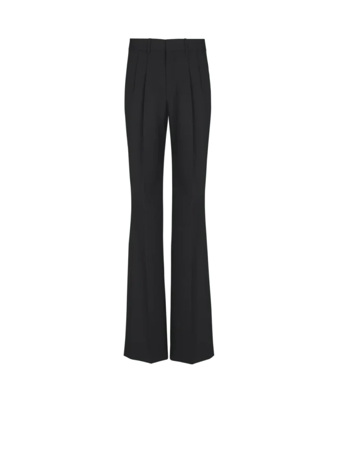 Gerade geschnittene Wollhose Gerade geschnittene Wollhose