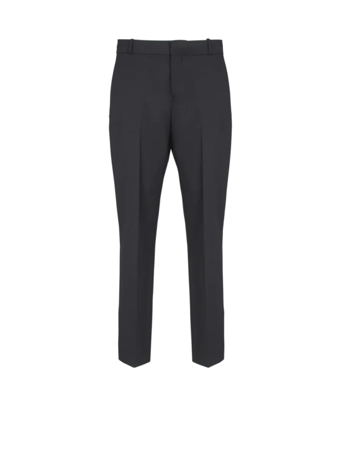 Gerade geschnittene Wollhose Gerade geschnittene Wollhose