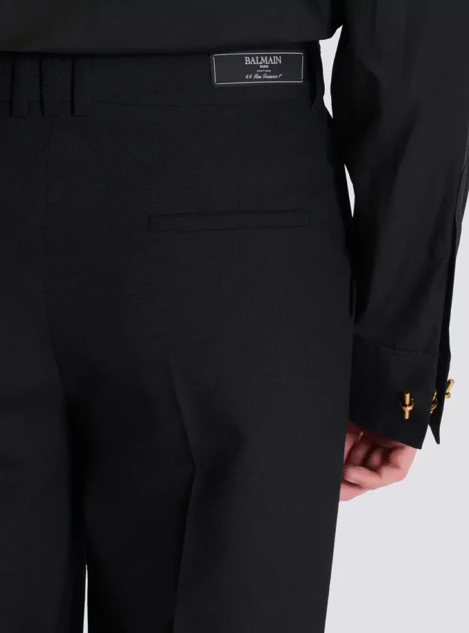 Gerade geschnittene Wollhose Gerade geschnittene Wollhose