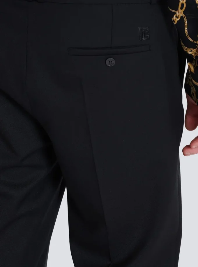 Gerade geschnittene Wollhose Gerade geschnittene Wollhose