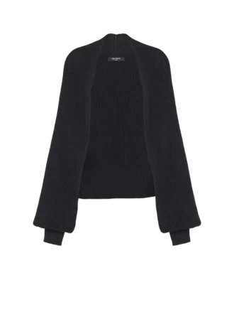 Gerippter Strickbolero