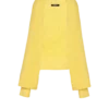Gerippter Strickbolero