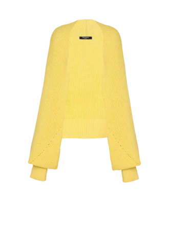 Gerippter Strickbolero