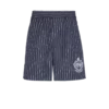 Gestreifte Pyjamashorts aus Popeline