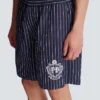 Gestreifte Pyjamashorts aus Popeline
