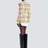 Glitzernder Tweed-Minirock Glitzernder Tweed-Minirock