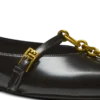 Glänzende Ballerinas aus Lammleder