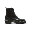 Glänzende Leder-Armeestiefel Glänzende Leder-Armeestiefel