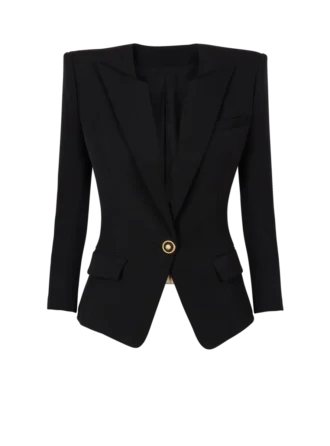 Grain de poudre 1-Knopf-Jacke