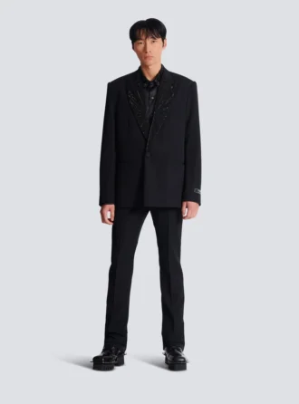 Grain de poudre 1-Knopf-Jacke
