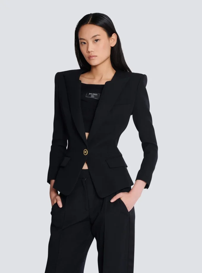 Grain de poudre 1-Knopf-Jacke Grain de poudre 1-Knopf-Jacke