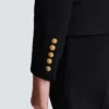 Grain de poudre 6-Knopf-Taillenkleid Grain de poudre 6-Knopf-Taillenkleid