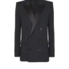 Grain de poudre Blazer mit Satinrevers Grain de poudre Blazer mit Satinrevers