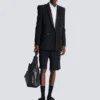 Grain de poudre Blazer mit Satinrevers Grain de poudre Blazer mit Satinrevers