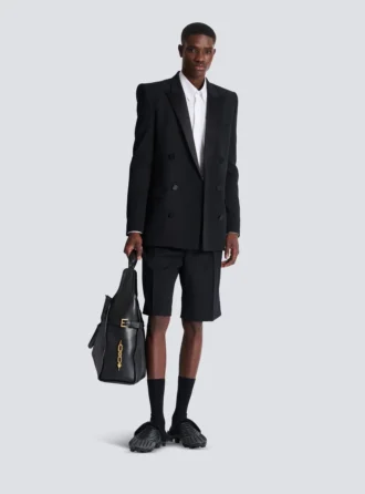 Grain de poudre Blazer mit Satinrevers