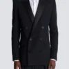 Grain de poudre Blazer mit Satinrevers Grain de poudre Blazer mit Satinrevers