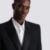Grain de poudre Blazer mit Satinrevers Grain de poudre Blazer mit Satinrevers
