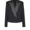 Grain de poudre Jacke mit Kristallen Grain de poudre Jacke mit Kristallen
