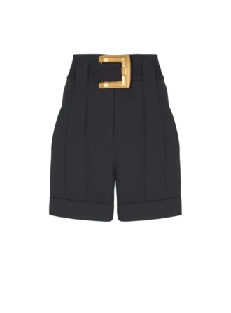 Grain de poudre Shorts mit Gürtel