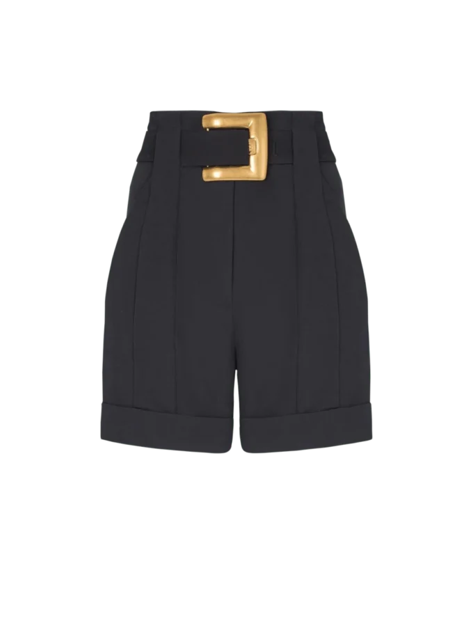 Grain de poudre Shorts mit Gürtel