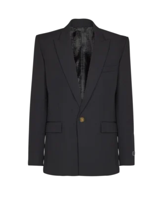 Grain de poudre Wolljacke mit 1 Knopf Grain de poudre Wolljacke mit 1 Knopf