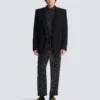Grain de poudre Wolljacke mit 1 Knopf Grain de poudre Wolljacke mit 1 Knopf