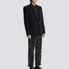 Grain de poudre Wolljacke mit 1 Knopf Grain de poudre Wolljacke mit 1 Knopf