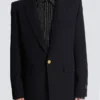 Grain de poudre Wolljacke mit 1 Knopf Grain de poudre Wolljacke mit 1 Knopf