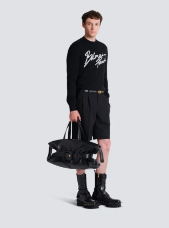 Große Anthem Zip-Tasche aus Kalbsleder